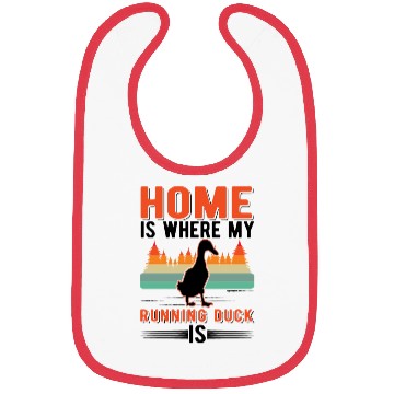 Discover Home Is Where My Running Duck Bibs