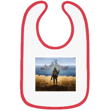 Discover New Stamp Ukraine Flag Pride Ukrainian Postage Bibs