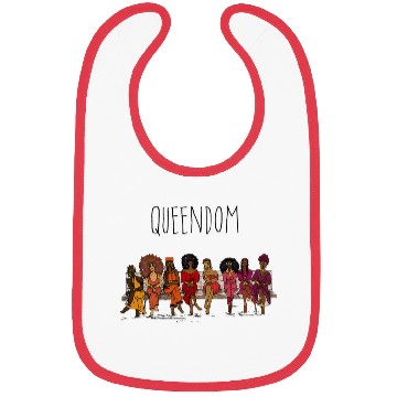 Discover Queendom African American For Educated Strong Bibs