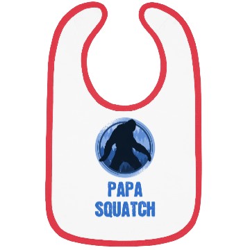 Discover Sasquatch Walking Papa Squatch Bibs