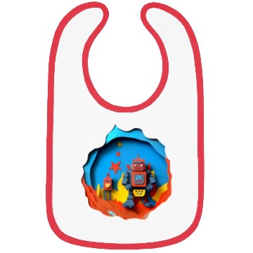 Discover AI Overlords Bibs