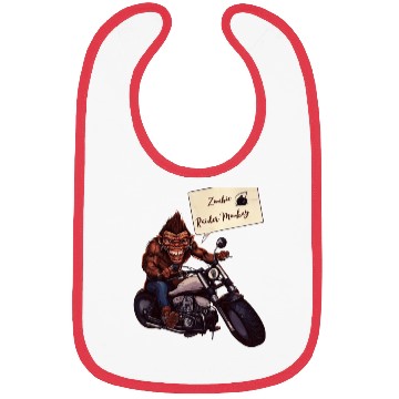 Discover zombie Raider Monkey Bibs