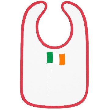 Discover Ireland Signature Flag Pole Elegant Patriotic Bibs