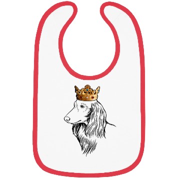 Discover Longhaired Dachshund Dog Wearing Crown Bibs