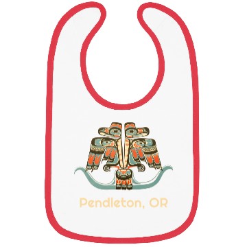 Discover Pendleton Oregon Thunderbird Nw Native American Bibs