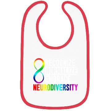 Discover Recognize Normalize Embrace Neurodiversity Adhd Bibs