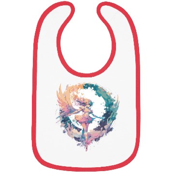 Discover Watercolor Fairy Fairycore Grunge Pastel Goth Aest Bibs