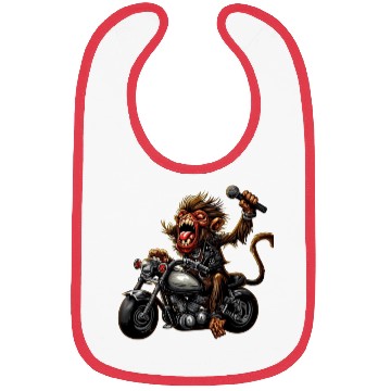 Discover zombie Raider Monkey Bibs