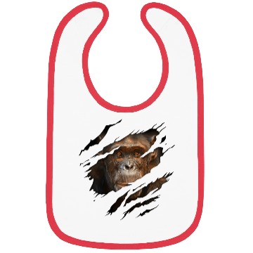 Discover Torn Monkey Face Torn Monkey Face Torn Bibs