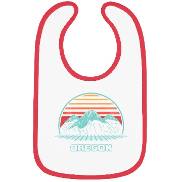 Discover Oregon Mountain Hiking 80S Style Bibs