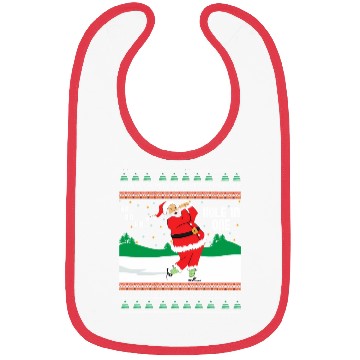 Discover Ho Ho Ho Ugly Santa Golf Jumper Bibs