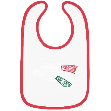 Discover Meco Flag - Mecan Eagle Aztec Style - Hecho Bibs
