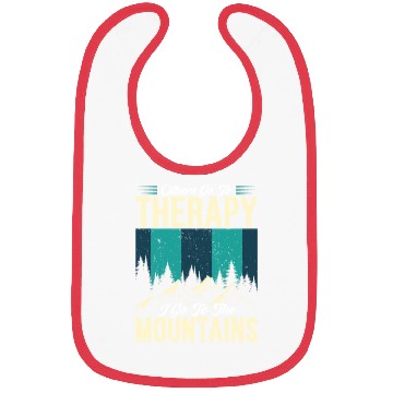 Discover Mountain love Therapy Mountains Wanderlust Bibs