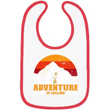 Discover Adventure is Calling hiker Mountaineer Climber Bibs