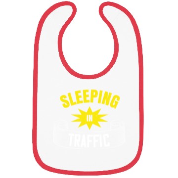 Discover Sleeping In Traffic Bibs