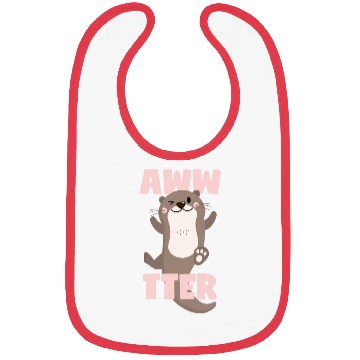 Discover Otter Cute Sweet Kawaii Awwtter Bibs