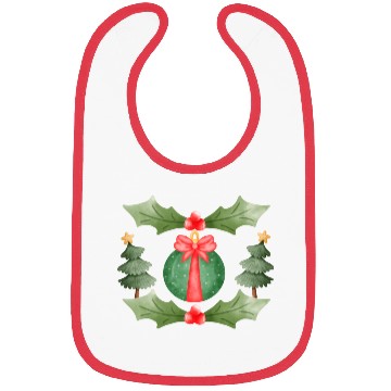 Discover Sweet Merry Christmas Tree Bibs
