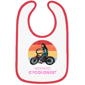 Discover Weekend Cycologist Retro Sunset Cycling Bibs
