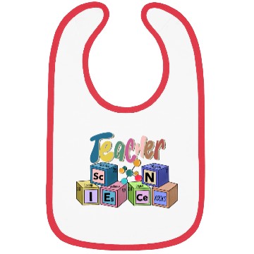 Discover Science Teacher Rocks Bibs
