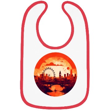 Discover London Skyline Bibs