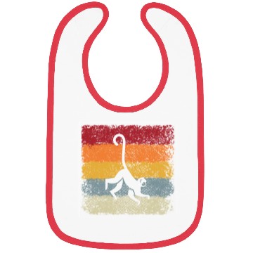 Discover monkey retro Bibs