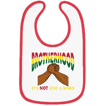 Discover Brotherhood It's Not Just A Word Bibs