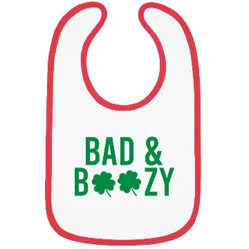 Discover Bad And Boozy Irish St Patrick Day Drinking Bibs