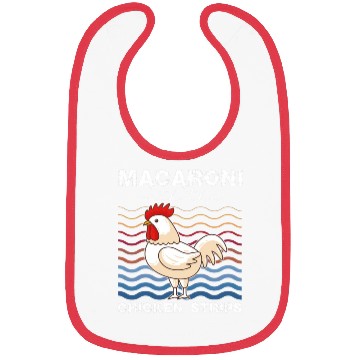 Discover Macaroni With The Chicken Strips Chicken Farmer Bibs