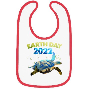 Discover Sea Turtle Earth Day Everyday 2022 Planet World Bibs