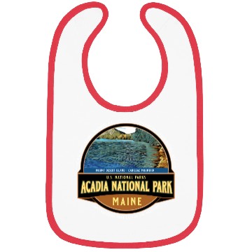 Discover Acadia National Park Maine Vacation Bibs