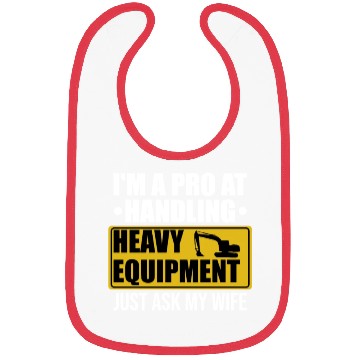 Discover Heavy Equipment Operator Pun Retro Excavator Bibs