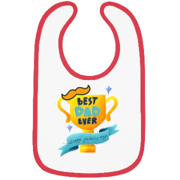 Discover Best dad ever Bibs