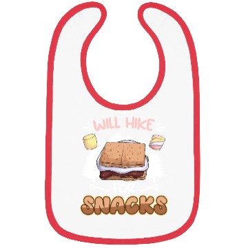Discover Wanderlust Climber funny Mountain Hiking Snack Bibs