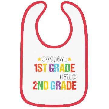 Discover Goodbye 1st Grade Hello 2nd Grade Bibs