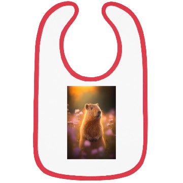 Discover Capybara In Nature Bibs