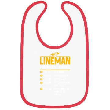 Discover Lineman Hourly Rate Bibs