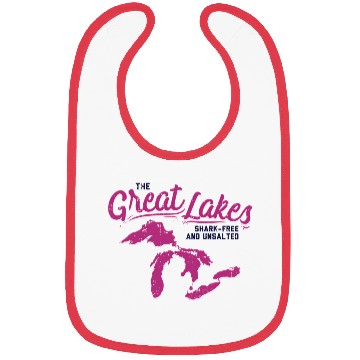 Discover Great Lakes Shark Free Unsalted Summer Vacation Bibs