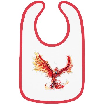 Discover Phoenix From The Ashes Mythical Fire Bird Phoenix Bibs