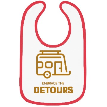 Discover Embrace The Detours Camping Bibs