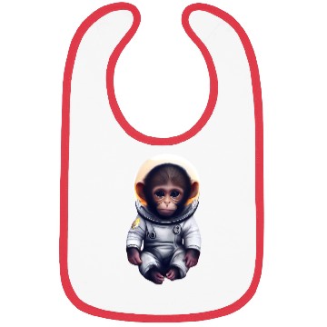 Discover Astronaut monkey Bibs