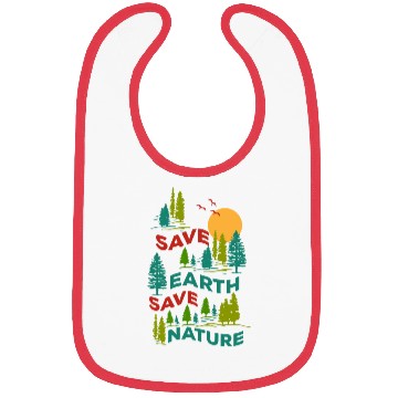 Discover Save Earth Save Nature Bibs