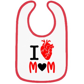 Discover i love mom Bibs