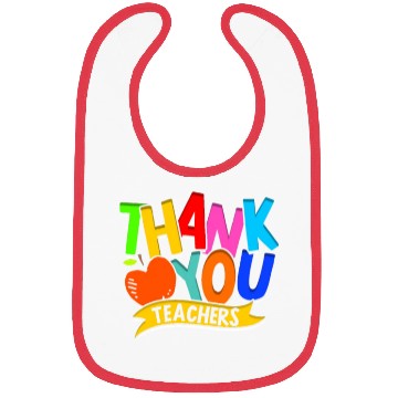 Discover Thank you teacher - Gratitude Bibs
