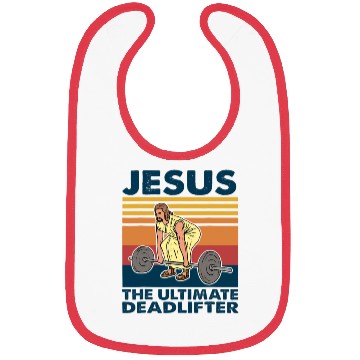 Discover Jesus The Ultimate Deadlifter Gym Christian Bibs