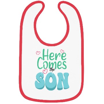 Discover Here Comes The Son Bibs