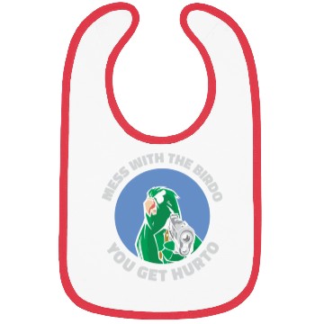 Discover Bird Cartoon Birdwatching Bird Owner Bibs