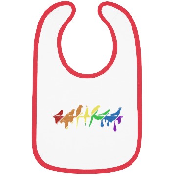 Discover Bird Cockatiel Birds FLower Birding Birdwatching Bibs