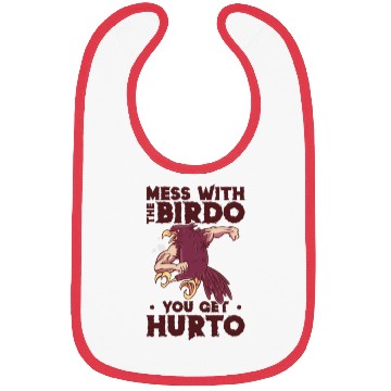 Discover Bird Cartoon Birdwatching Bird Owner Bibs