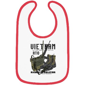 Discover Vietnam Veteran Radio Operator Bibs