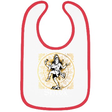 Discover Shiva 'Creator Maintainer Destroyer' Hindu Gods Bibs